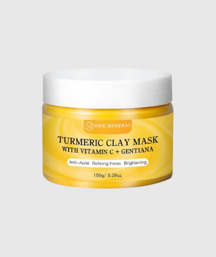 Turmeric Clay Mask with Vitamin C & Gentiana